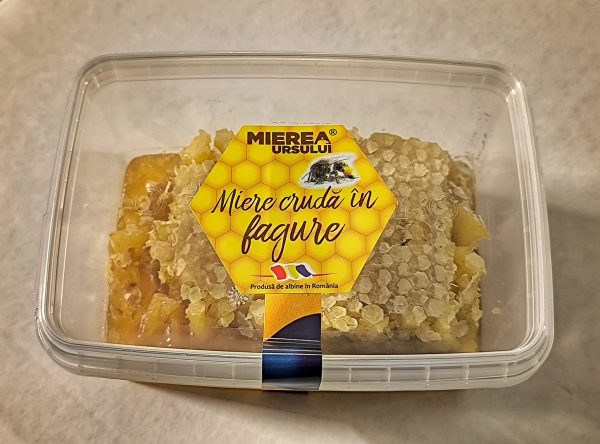 Fagure de miere - Miere crudă în fagure 350g