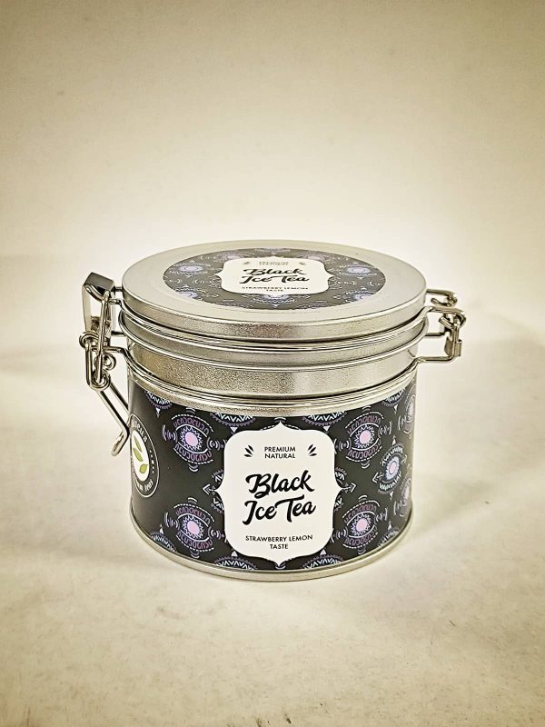 Black Ice Tea - Ceai negru rece, cu aromă de căpşune şi lămâie