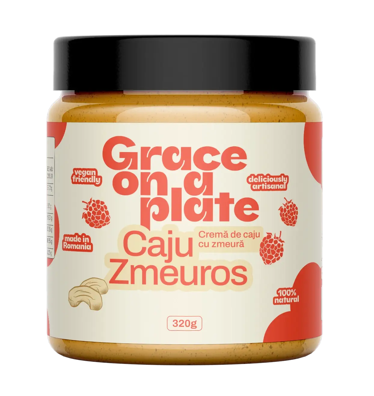 unt de caju cu zmeura graceonaplate