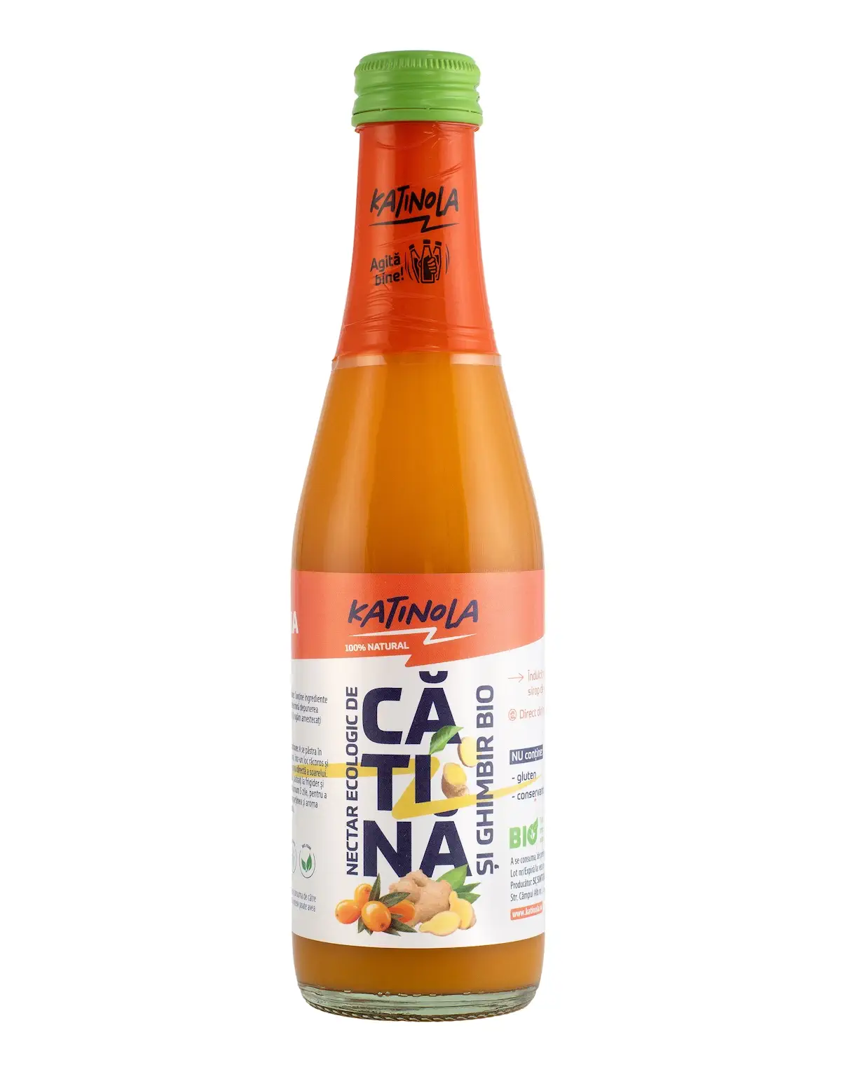 suc de catina si ghimbir-nectar Katinola 250ml-F01