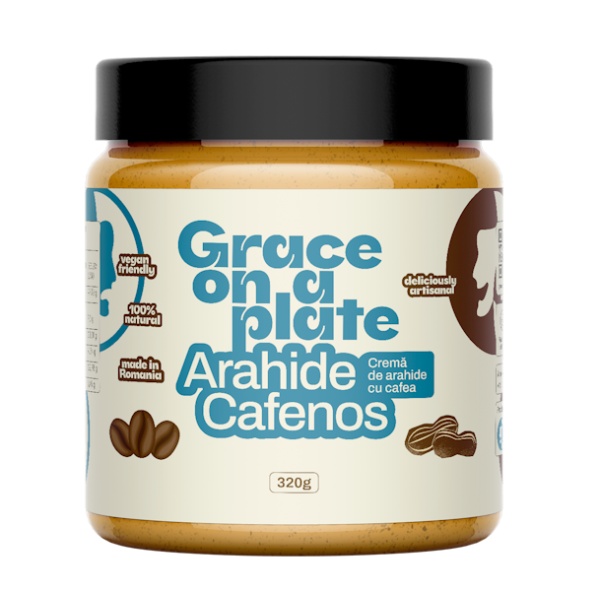 Arahide Cafenos – Cremă de arahide cu cafea